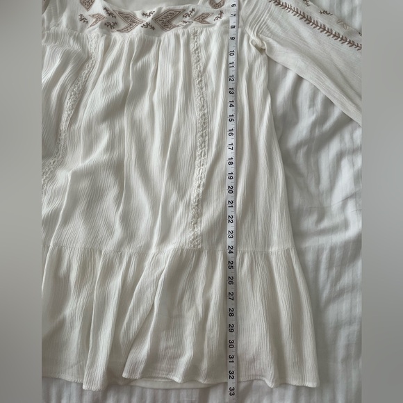 EUC Xhiliration Flowy Bohemian A-Line Dress Sz L - Picture 8 of 9